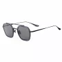 BELSTAFF MERRICK-S137 Unisex Sunglasses - Black Acetate Frame, Grey UV400 Lenses 47/23/143 mm