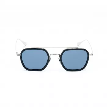 BELSTAFF MERRICKAZULW Men's Sunglasses - Square Acetate Frame with UV400 Protection (47/23/143 mm)