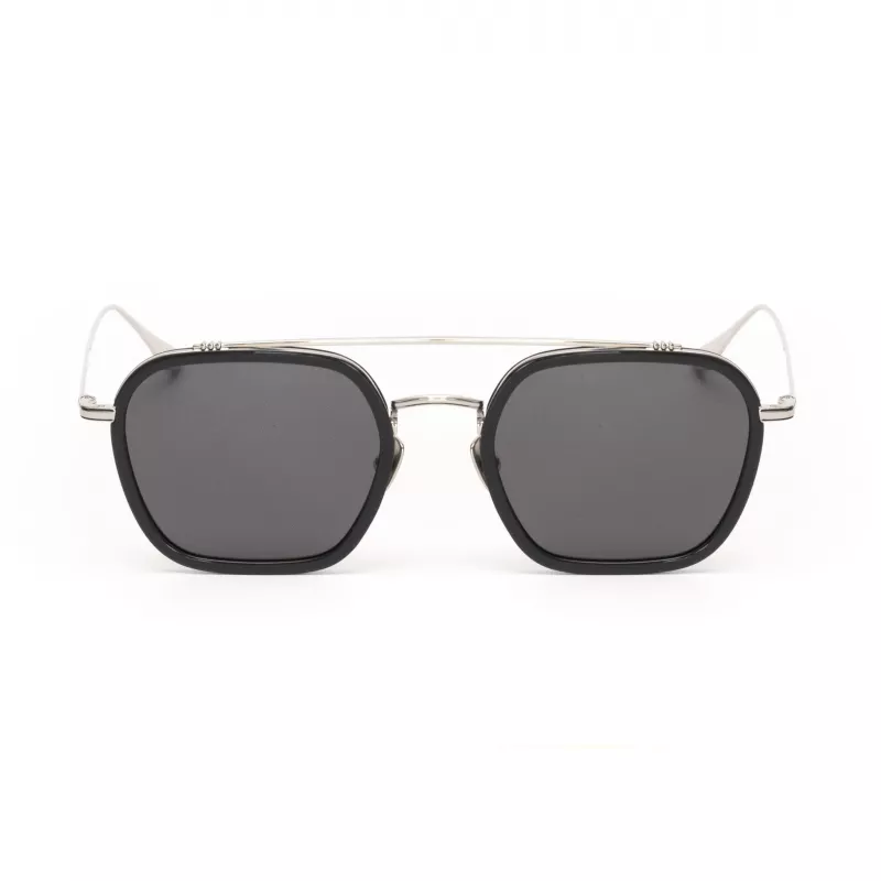 BELSTAFF MERRICKIIGRIS Men's Square Acetate Sunglasses 54/23/143 mm Grey