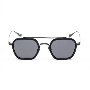 BELSTAFF MERRICKNEGROW Unisex Sunglasses - Black Frame, Smoke Grey Lens, 47/23/143 mm