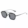 BELSTAFF MERRICKNEGROW Unisex Sunglasses - Black Frame, Smoke Grey Lens, 47/23/143 mm