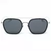 Belstaff Merrikiigris Men's Sunglasses - Grey Acetate Frame with Grey Polycarbonate Lenses - 52/17/140 mm