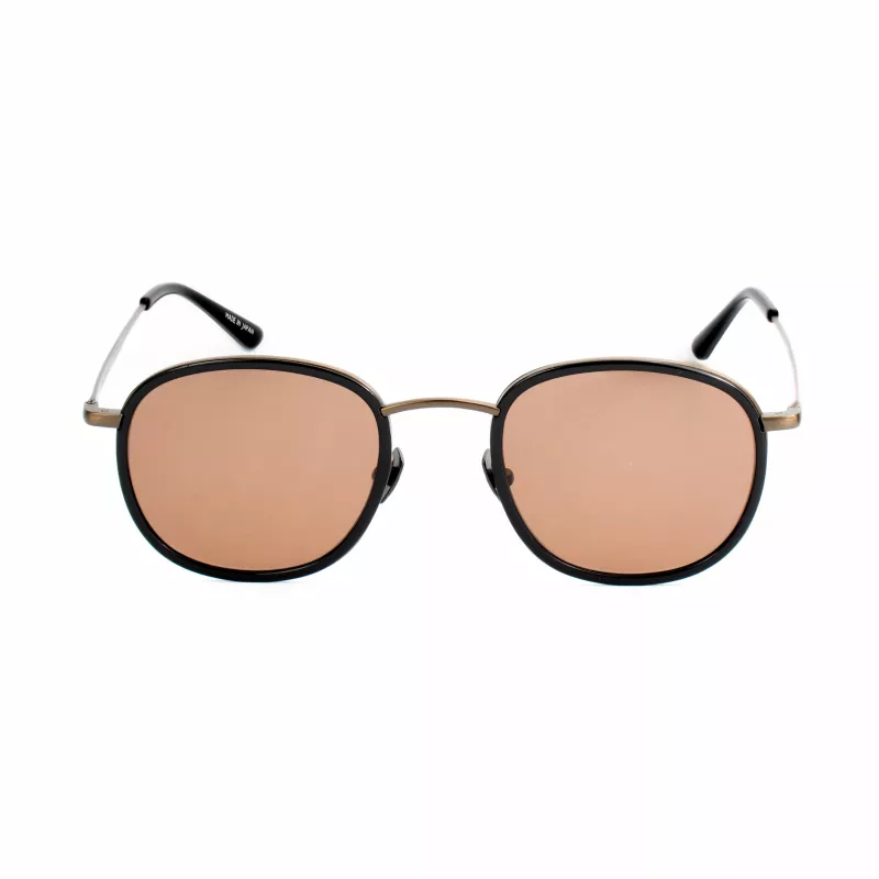 BELSTAFF Orwell-S071 Men's Sunglasses - Black Acetate Frame, Grey UV400 Lenses, 50/22/150 mm
