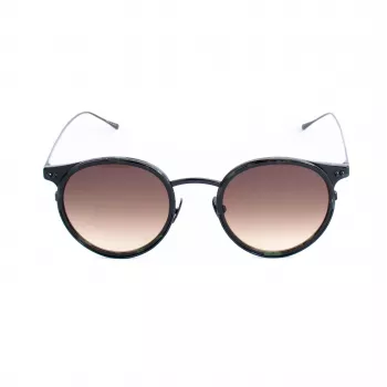 Belstaff Parkgate-S123 Unisex Sunglasses - Black Frame, Grey Lens, 48/21/145 mm