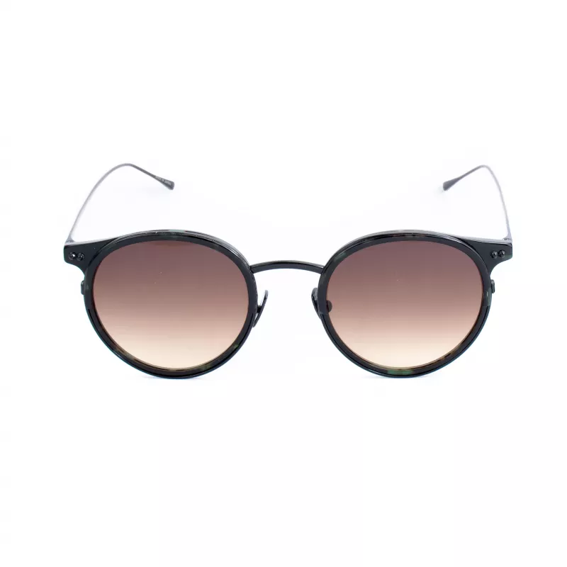 Belstaff Parkgate-S123 Unisex Sunglasses - Black Frame, Grey Lens, 48/21/145 mm