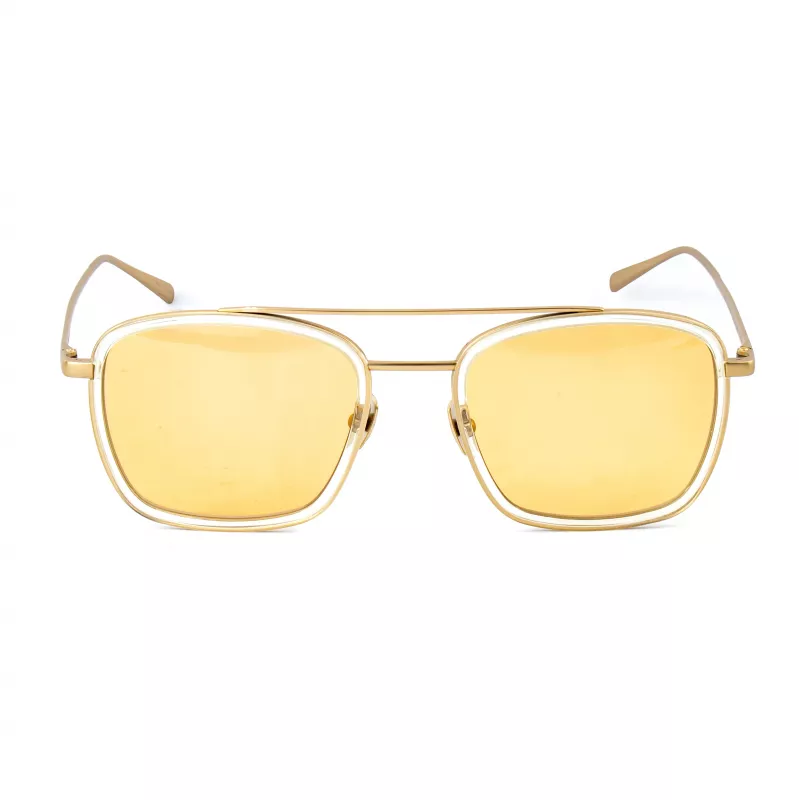 Belstaff Ryder Unisex Sunglasses Clear Frame Grey Lens 54/21/145 mm