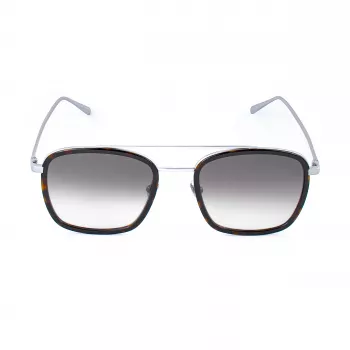 Belstaff RYERCLEARS08 Men's Square Acetate Sunglasses Clear Frame Clear Lens 54/21/145 mm