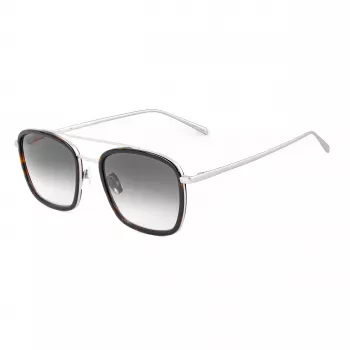 Belstaff RYERCLEARS08 Men's Square Acetate Sunglasses Clear Frame Clear Lens 54/21/145 mm