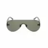 Belstaff Speedmasterve Unisex Sunglasses - Gunmetal Frame, Smoke Grey Lens, 141mm