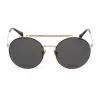Belstaff Staham Dorado Men's Sunglasses - Pilot Square Acetate Frame UV400 Grey Lens 54mm