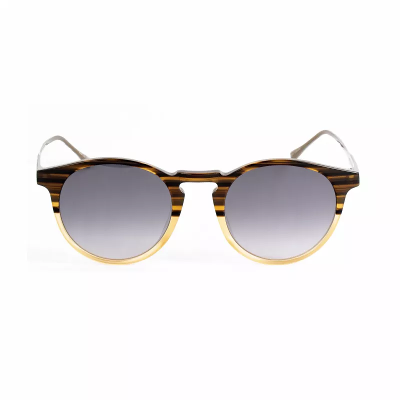 BELSTAFF Unisex Brooklands032 Sunglasses - Black Frame Grey Lens 48/23/148 mm
