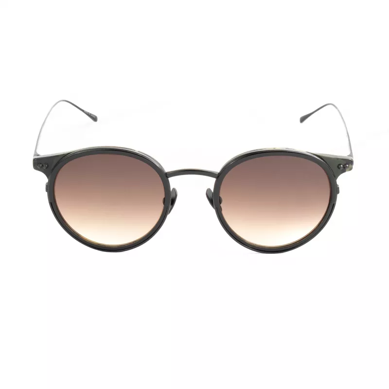 BELSTAFF Unisex Parkgate-S120 Sunglasses - Black Acetate Frame, Grey Polycarbonate Lenses, UV400 Protection, 48/21/145 mm