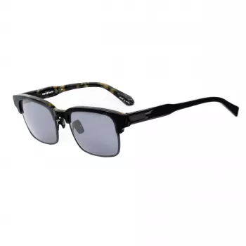 BELSTAFF Unisex Rampling-S103 Sunglasses (52/20/145 mm) Black Frame Grey Lens