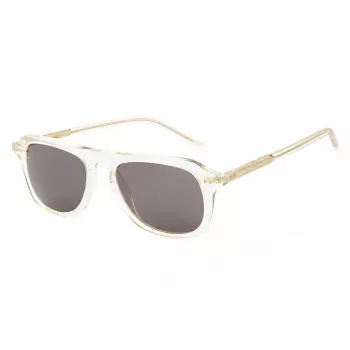 BELSTAFF Women Eyston-S044 Sunglasses - Black Acetate Frame, Grey Lens, 53mm