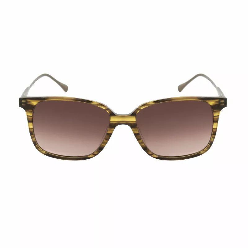 BELSTAFF Women's Bonington Sunglasses BONINGTONS024 - Black Acetate Frame, Grey Polycarbonate Lenses, UV400 Protection, 53mm Lens Width