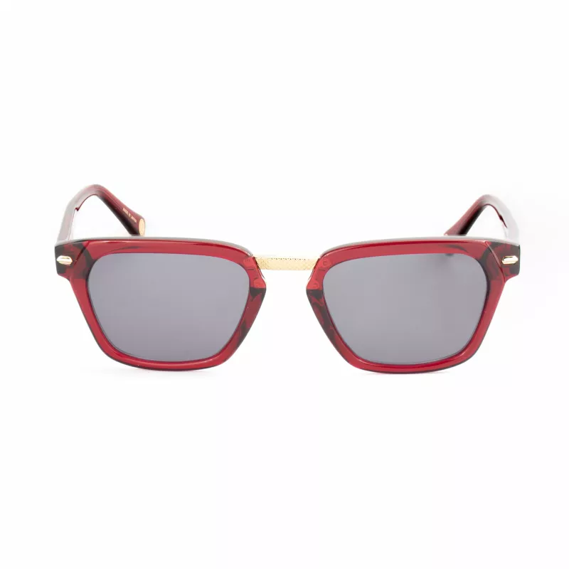 BELSTAFF Women's Cooper-S191 Sunglasses - Square Acetate Frame, UV400 Protection, 52mm Lens