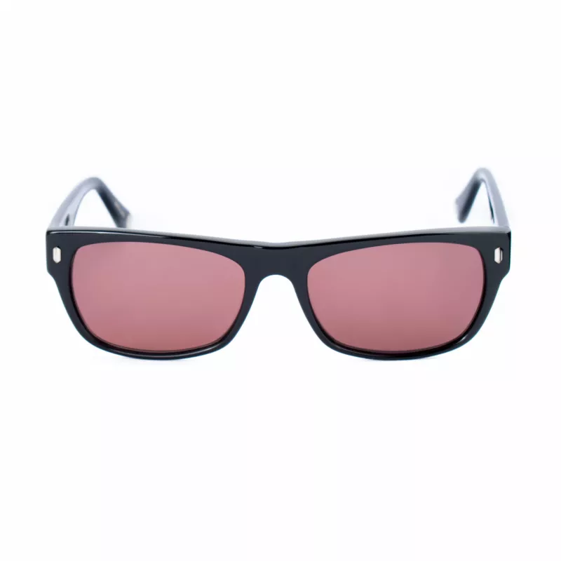 BELSTAFF Women's Hudson S181 Sunglasses - Black Acetate Frame, Grey CR-39 Lens, 54/17/145 mm