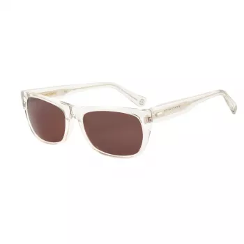 BELSTAFF Women's Hudson-S182 Sunglasses - Black Acetate Frame, Grey Polycarbonate Lens, 54/17/145 mm