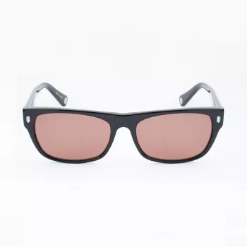 BELSTAFF Women's Hudson-S185 Sunglasses - Black Frame, Grey Lens, 54mm