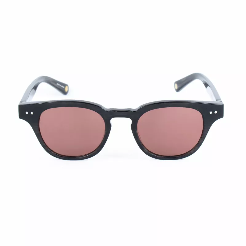 Belstaff Women's Marshall Sunglasses MARSHALL-S063 (47/21/148 mm) - Black Acetate Frame, Smoke Lens