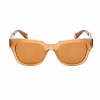 BELSTAFF Women's TALBROOK-S203 Sunglasses - Square Acetate Frame, UV400 Protection, 50mm Lens