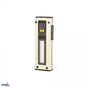 BEMKO C49-LTW07 Multi-Functional LED Flashlight, 300 Lumens, 1000mAh, IP44