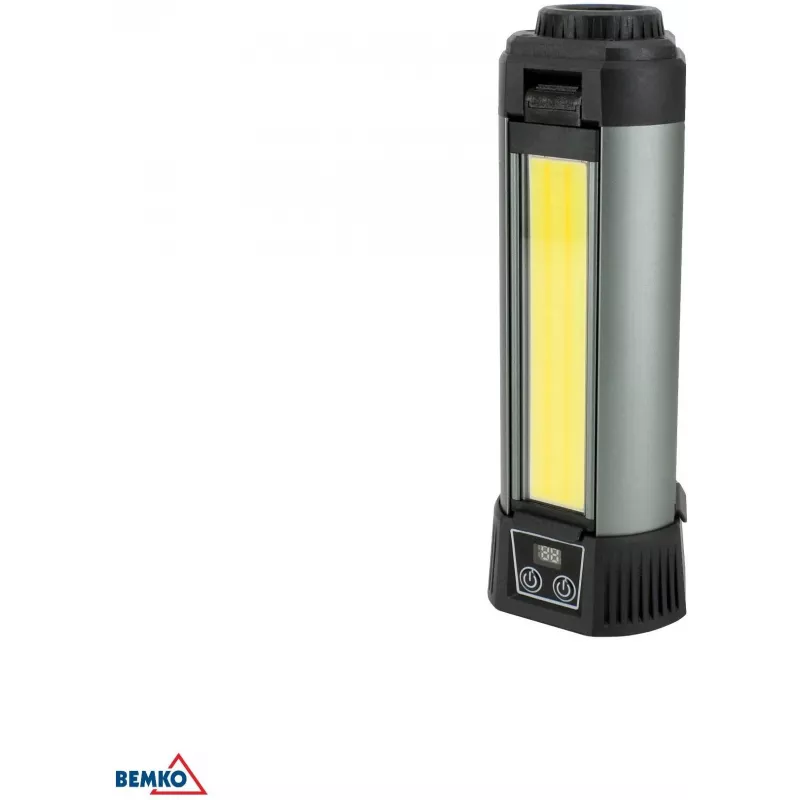 BEMKO Multifunctional LED Flashlight 6000mAh IP42, 1000 Lumens, USB-C Rechargeable