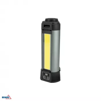 BEMKO Multifunctional LED Flashlight 6000mAh IP42, 1000 Lumens, USB-C Rechargeable