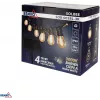 BEMKO SOLBEE Solar-Powered LED Garden String Lights 10 LEDs 10m Warm White 3000K IP65 Black