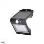 BEMKO TRINGO Solar LED Floodlight 1.5W 220lm 4000K IP65 Black with PIR Sensor C83-SOT-001BL-PIR