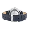 BEN SHERMAN Men's Watch WB038U 43mm Black Dial Black Faux Leather Strap