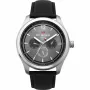 Ben Sherman WBS112B Men's Analog Quartz Watch 43mm Black Dial Leather Strap