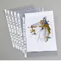 Bene 206825WS Punched Pockets DIN A4 100 Mic PP Transparent 25 Pack
