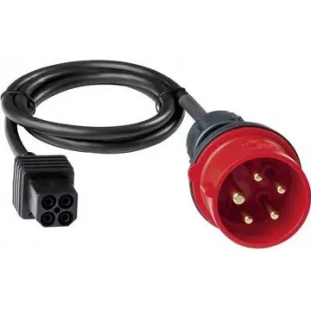 BENNING 044148 CEE Measuring Adapter 16 A 5-Pole 400 V with 4 mm Safety Sockets