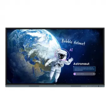 BenQ Board Master RM8605 86 inch 4K UHD Interactive Flat Panel with IR Touch, Android, Education & Business, Black