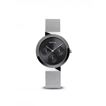 BERING Classic Collection Unisex Quartz Watch 41mm Stainless Steel Milanese Mesh Blue Dial 35036-002