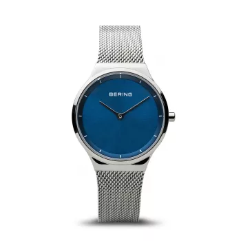 BERING Women's Classic Quartz Watch 12131-008 29mm Silver Stainless Steel