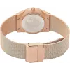 BERING Women's Watch 12430-366 30mm Rose Gold Stainless Steel Brown Sunray Dial