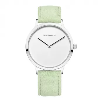 BERING Women's Watch 14937-304 (39mm) - Blue Sunray Dial, Silver Milanese Mesh Strap