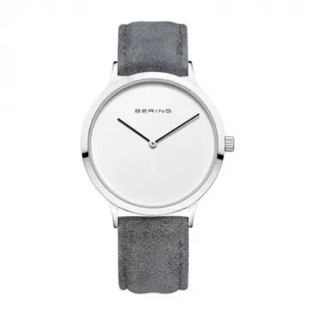 BERING Women's Watch 14937-404 (39mm) - Rose Gold Stainless Steel Case, Blue Sunray Dial, Blue Milanese Mesh Strap