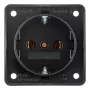Berker 09418505 SCHUKO Socket Outlet Integro Module Matte Black
