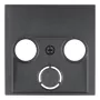 Berker 12031606 Central Plate for Antenna Socket, B.1/B.3 Series, Polar White