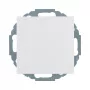 Berker 47448989 Schuko Socket with Hinged Lid, Polar White Glossy, IP44 – 1 Gang