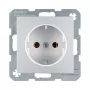 Berker B.1 Aluminium Schuko Socket Outlet 16A Flush-Mounted