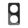 Berker R.1 Frame 10122145, Black, Glossy