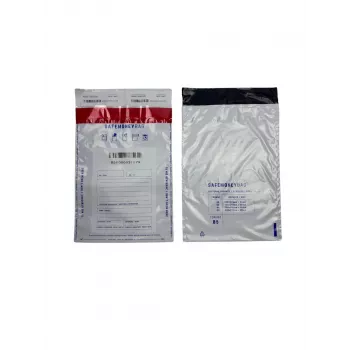 BESTPAK SAFEMONEYBAG Security Deposit Envelopes Transparent B5 190x260+35 mm 100 pcs
