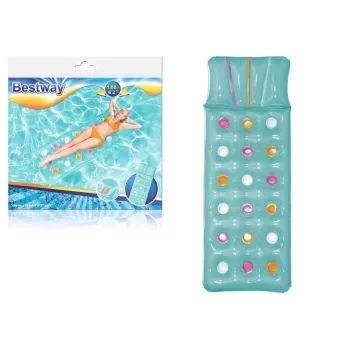 Bestway 43014 Inflatable Air Mattress for Swimming, Blue, 188 x 71 cm