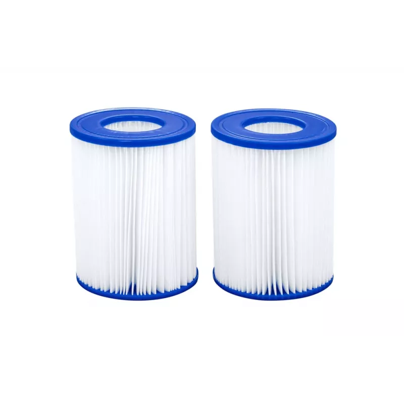 Bestway Flowclear Filter Type II Replacement Cartridge 2-Pack for Above-Ground Pools 58094