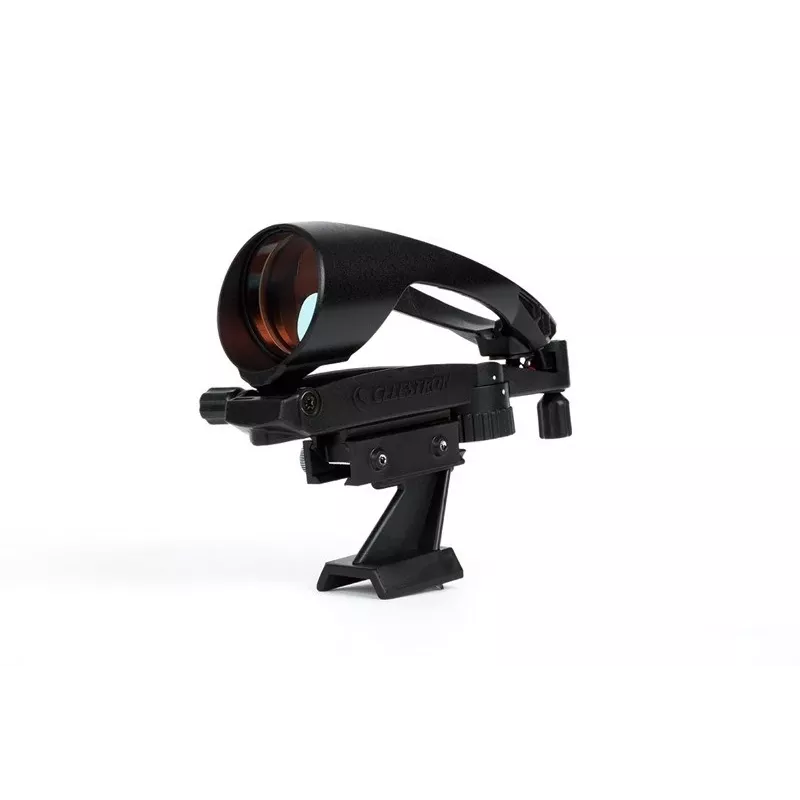 Celestron StarPointer PRO Telescope Guide Scope - Red Dot Finder, 1x Magnification, 5 MOA Reticle, 10 Brightness Levels, Dovetail Mount, Black