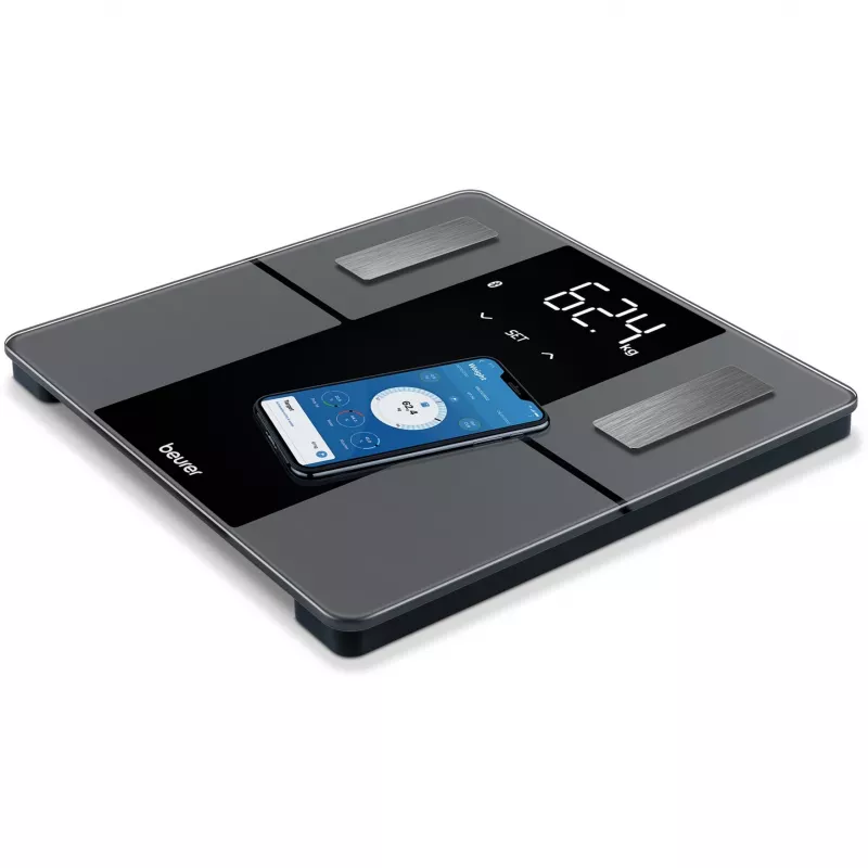 Beurer BF 500 Super Black Edition Diagnostic Scale with Bluetooth